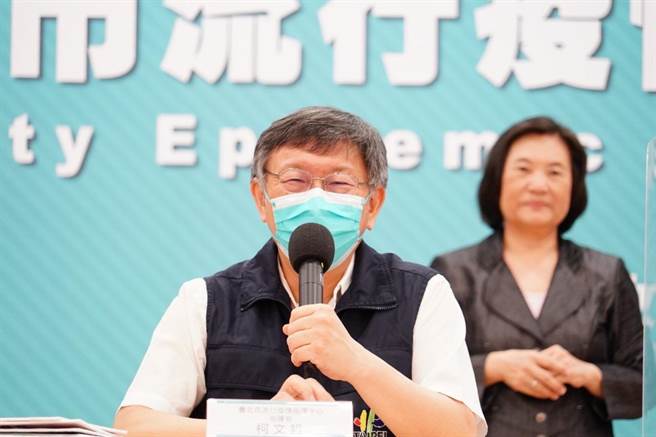 台北市长柯文哲。（北市府提供／游念育台北传真）