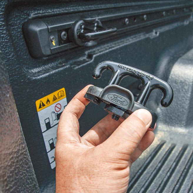 Cargo Management套件弹性运用。（陈大任摄）