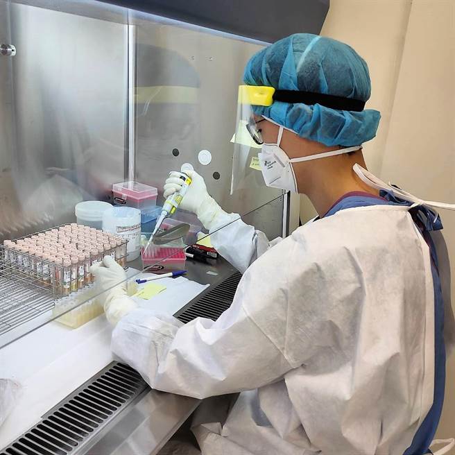 陽明交大附設醫院將承擔起蘭陽地區8成的核酸檢測量能。（陽明交大提供／林志成台北傳真）