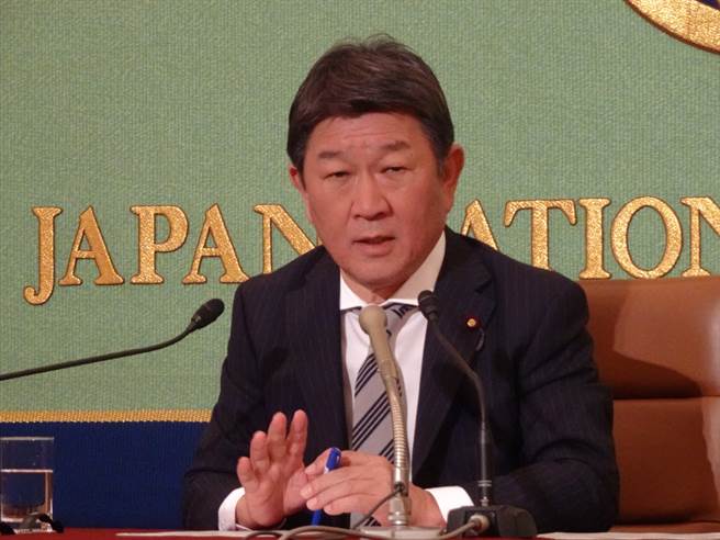 日本外相茂木敏充。(资料照／中央社)