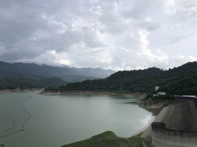 曾文水库蓄水量已破亿吨。（南水局提供／刘秀芬台南传真）