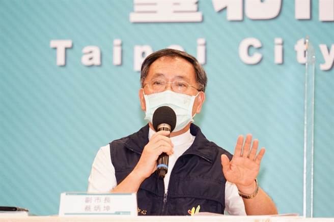 北市副市长蔡炳坤。（北市府提供）