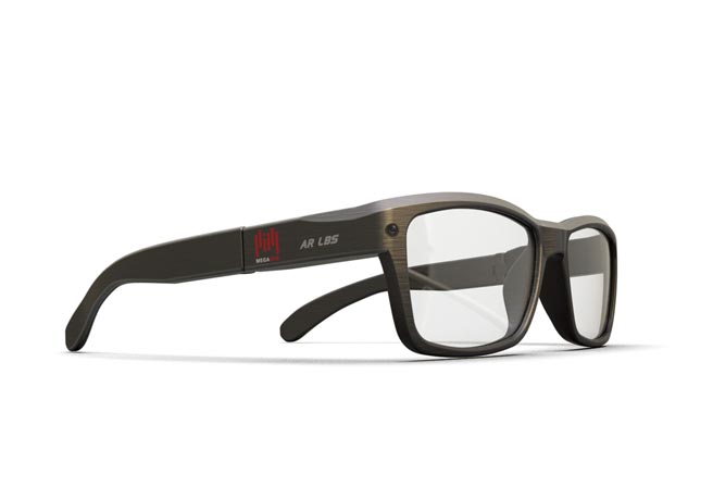 英锜科技LBS成像模组有望使产品重量与外观趋近一般眼镜。图／英济提供