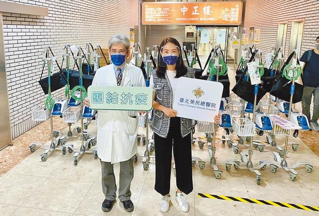 藝人賈永婕向企業界求助，募得HFNC火速送前線醫護使用。（摘自賈永婕的跑跳人生臉書粉絲專頁）