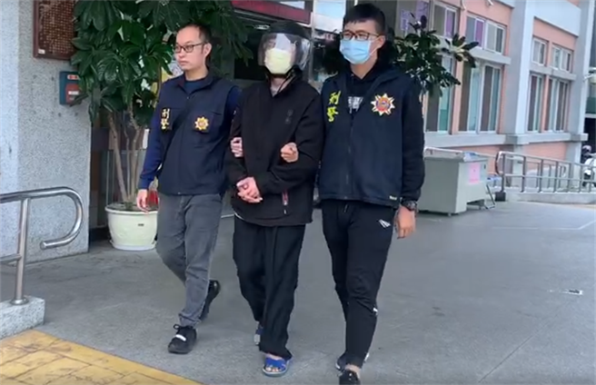 陳姓洗碗工（中）殺害前妻，一審遭判處無期徒刑。（中時資料照）