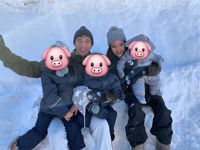 王力宏、李靓蕾育有3个小孩。（图／翻摄自jl.leile IG）
