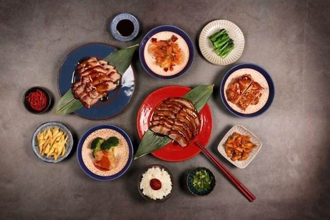 烟波新竹湖滨馆-醉月楼推出四人阖家欢餐。　图：烟波国际观光集团╱提供