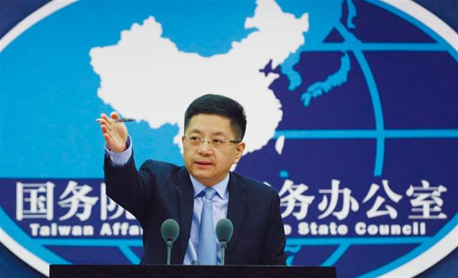 图为大陆国台办发言人马晓光。（中新社）
