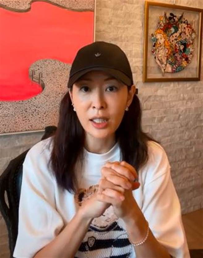 贾永婕开直播聊募资、出货过程。（图／翻摄自脸书）