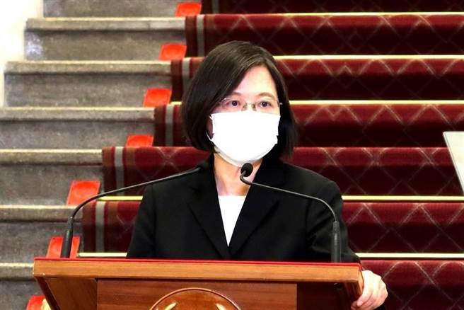 总统蔡英文。（资料照，崔慈悌摄）