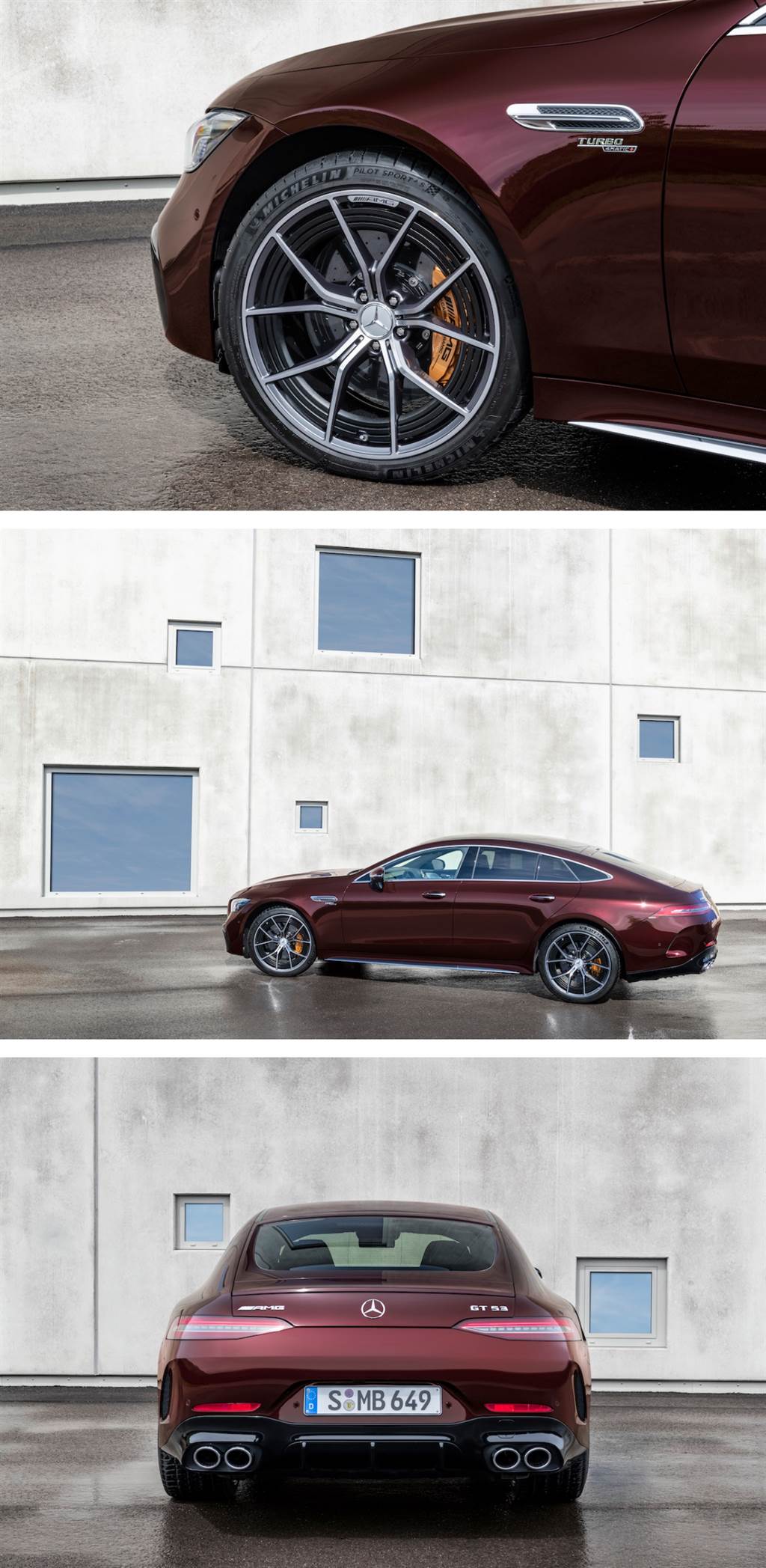 外觀稍作修改、內裝豪奢程度提升！Mercedes-AMG GT 43/53 4 Door Coupe 小改款亮相！
