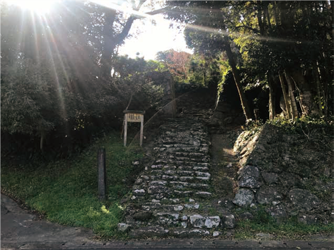 豐臣秀吉在名護屋期間所棲身的山里丸遺址。(圖/《從名城讀日本史》大塊文化 )