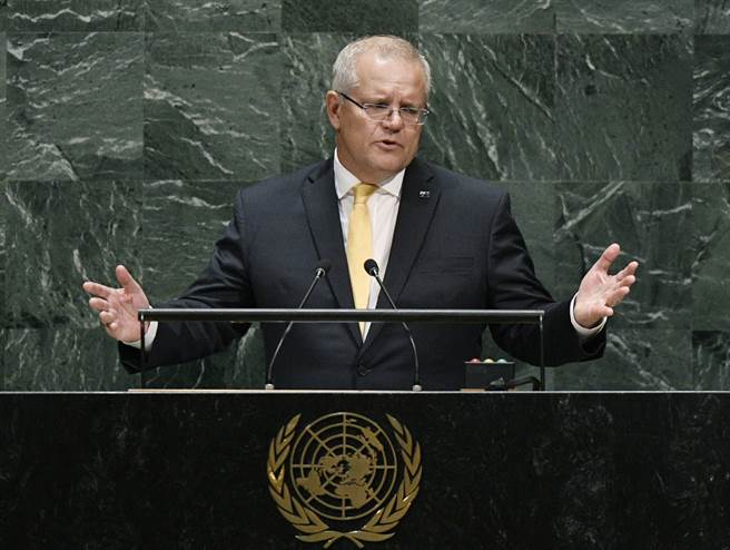 澳洲總理莫里森（Scott Morrison）(資料照／新華社)