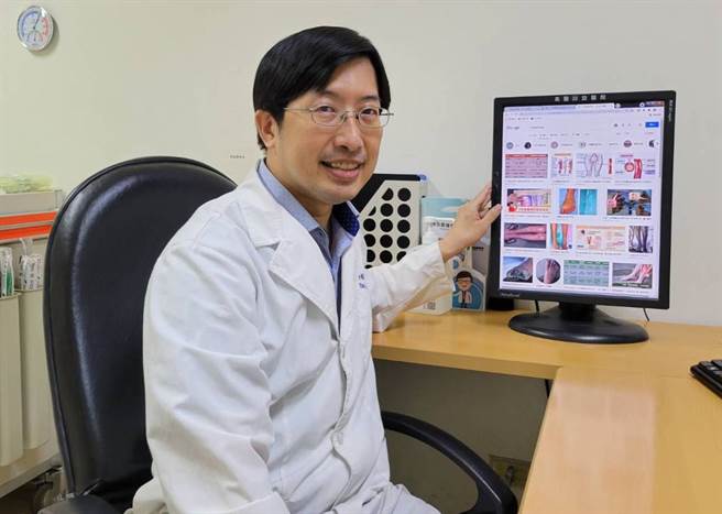 高雄医学大学附设医院心臟血管内科许栢超医师，专攻击退血栓，要让病人「两个心臟」一起强大。(图/许栢超医师提供)