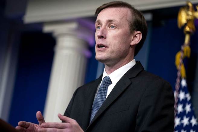 美国国家安全顾问苏利文说，将很快就会制定出美中两国总统进行接触的正确方式。（图／美联社）