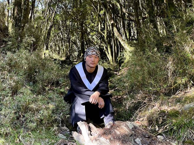 突破学习障碍困境，崑大环工系黄品诚考取研究所。（图/崑山科大提供）