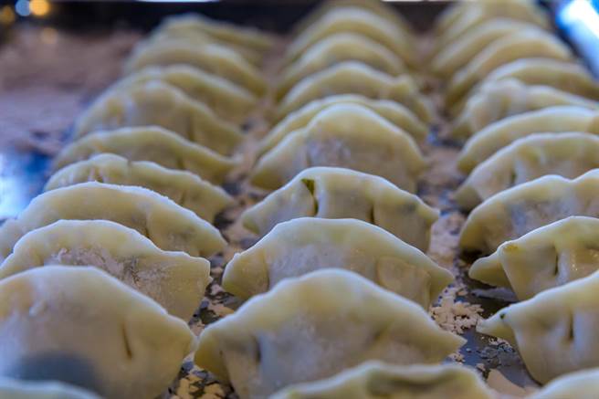 優遊吧斯的餃子。（鄭虞坪提供／張亦惠嘉縣傳真）