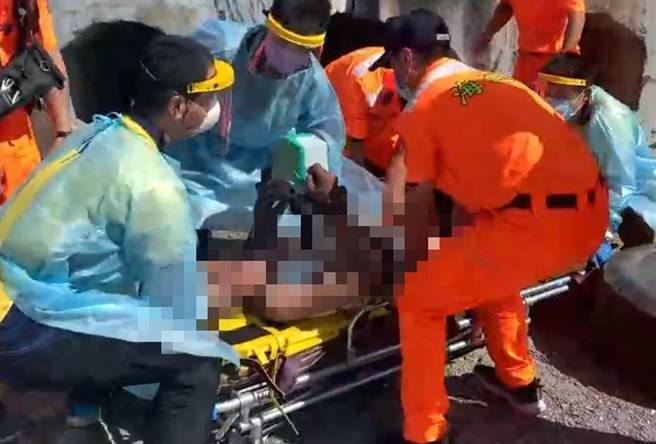 台東大武港區今天上午發生1人溺水，救起時已無呼吸心跳。（第一三岸巡隊提供）