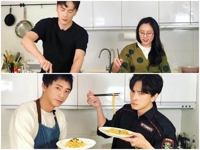 许多明星好友上过他的《不专业厨房》。（最大国际娱乐提供）