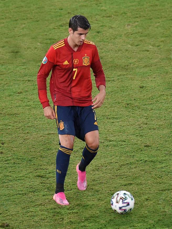 [7]莫拉塔 Álvaro Morata 仍没有进入收态（图片来源︰达志影像）