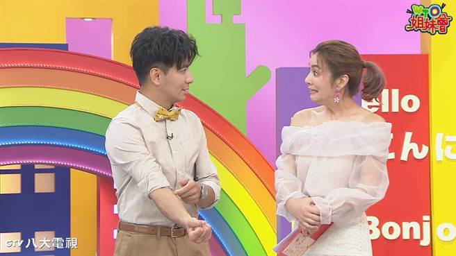 郭彦均自曝曾卖血给实验室做研究，一旁的莎莎很惊讶。 （八大提供）