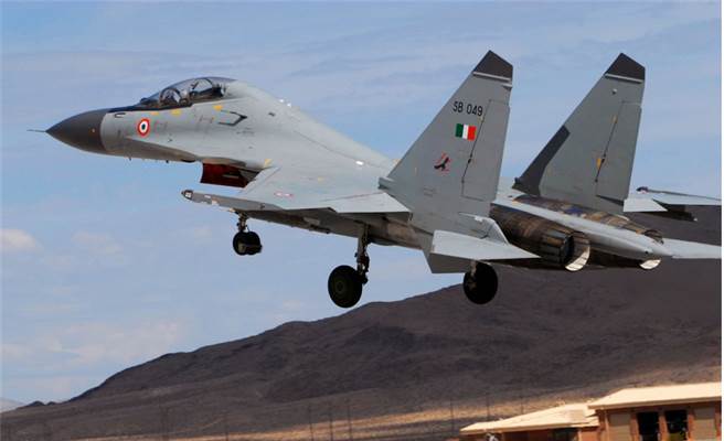 印度空軍擁有大量的Su-30MKI做為主力戰鬥機。（圖／印度國防部）