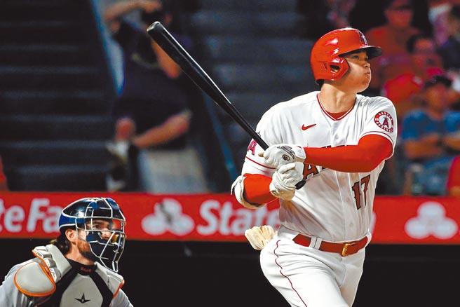 大谷翔平昨天單場雙響炮，還豪氣宣布要參加明星賽的全壘打大賽。（路透）