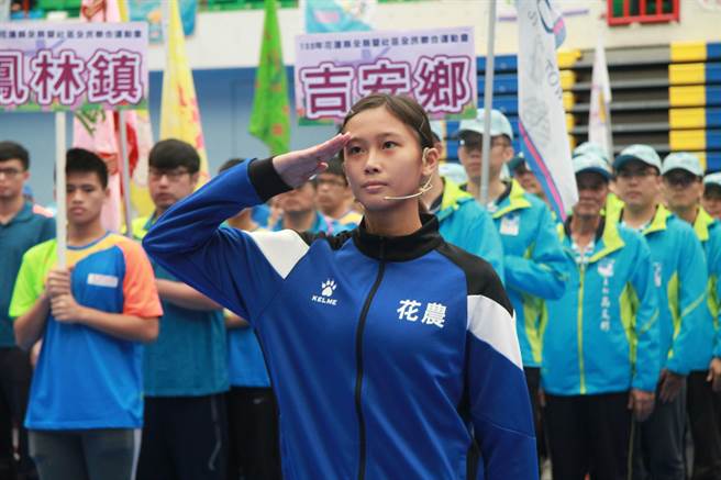 国立花莲高级农业职业学校张博雅展现体育天赋，106年成为花莲县全国运动会成为女子代表队。(图/教育部国教署提供)