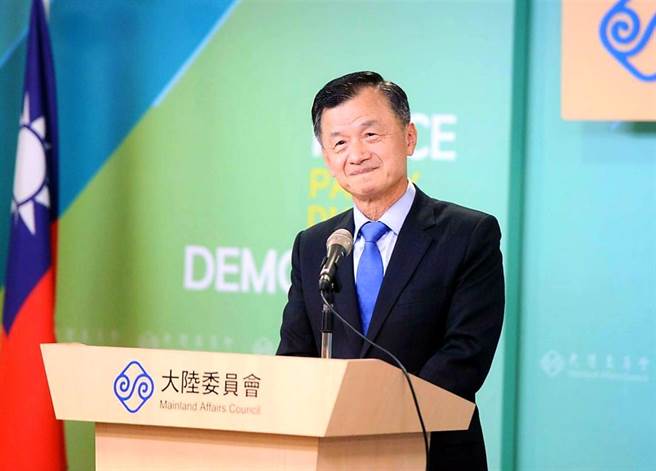 陆委会主委邱太三表示，我驻港人员拒签一中承诺书，拒绝接受矮化国格的政治条件。（陆委会IG）