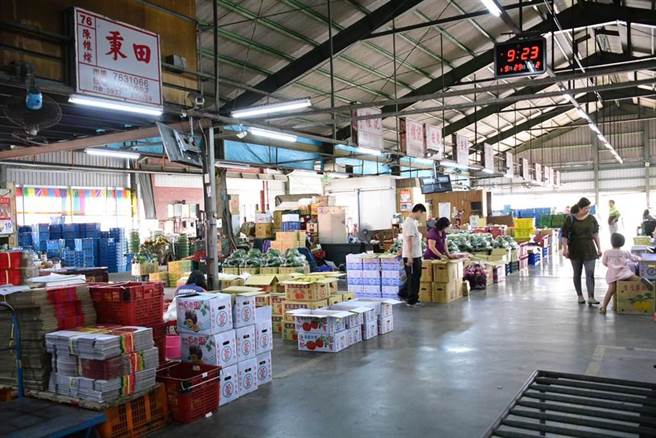 彰化7间果菜批发市场高度警戒。（彰化县政府提供／吴敏菁彰化传真）