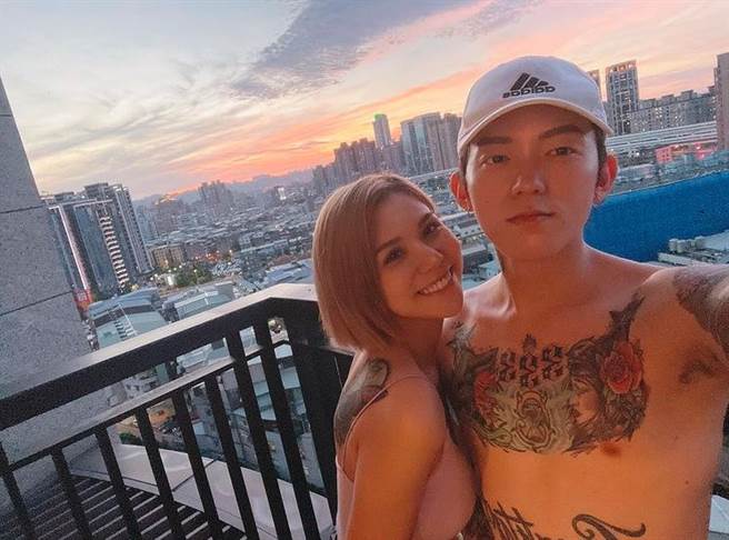 蕾菈和汤宇公开恋情后，不时一起拍片放闪。（图／翻摄自IG）
