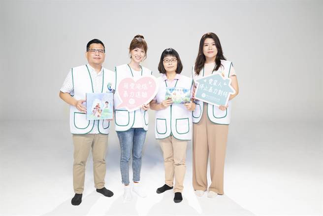 據婦援會調查指出，童年目睹家庭暴力的受訪者在小時候接受過社工的服務的比例不到1成。（婦援會提供／林良齊台北傳真）