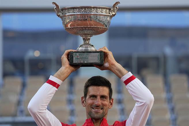 乔柯维奇展现强大心理素质，在法网接连上演逆转并夺冠。（资料照／美联社）