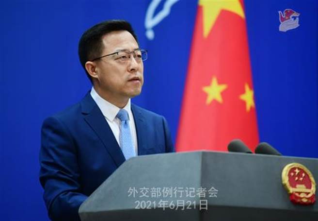 中國外交部發言人趙立堅指美情報機構公信力早已碎渣一地。（中國外交部網站）