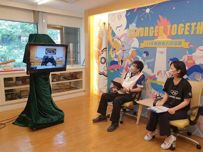 「Stronger Together」奥会模式研习会，体育署副署长林哲宏开幕致词。（体育署提供）