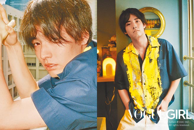 赤楚衛二穿著MARNI夏季新作，在《VOGUE GIRL》分享入行6年心境。（CONDE NAST JAPAN提供）