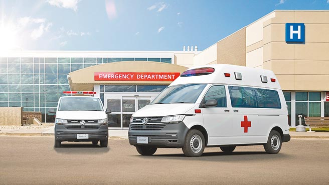 救护车领导品牌台湾福斯商旅与全国经销商携手相挺第一线医护与救护人员，即日起至7月31日，针对所有福斯商旅救护车，均可免费享有原厂规格的单次基础换油保养及冷气滤芯更换，并提供全车健检服务。（台湾福斯商旅提供）