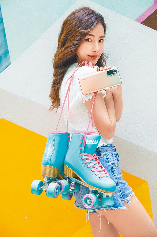 小米全新的Redmi Note 10 Pro，為系列首款擁有1億像素鏡頭及120Hz螢幕更新率的手機。（小米提供）