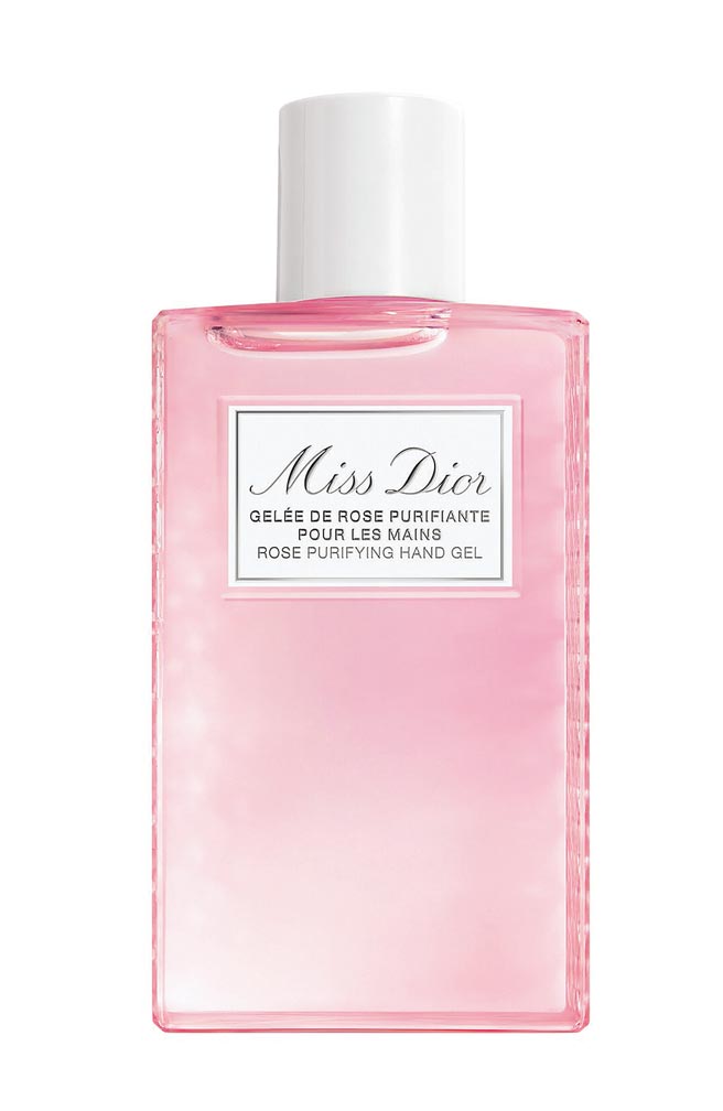 迪奥Miss Dior玫瑰乾洗手凝露100ml，1400元。（迪奥提供）