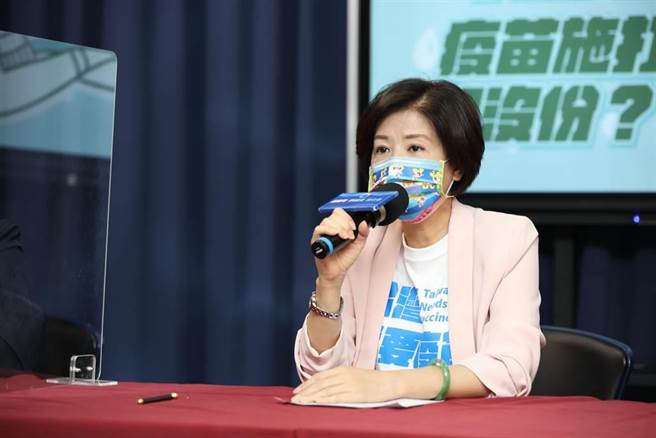 国民党文传会主委王育敏。（国民党提供）
