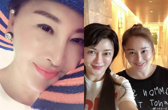 于莉仍不时会跟葛蕾见面。(图／翻摄自微博)