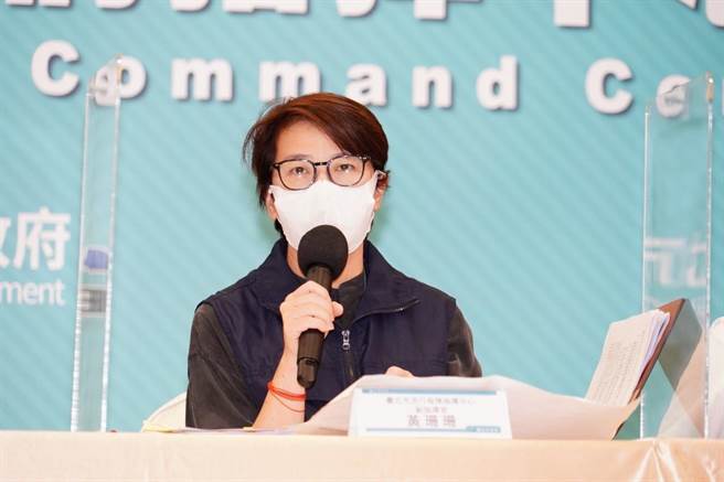 北市副市长黄珊珊说，昨准备的量能为1000人，但实际筛检了500多人，筛检地点为和平院区和仁爱院区，也帮忙准备了巴士，但昨天因下很大的雨，承销人员不方便没有去。（北市府提供／游念育台北传真）