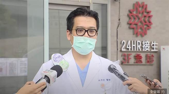 圖為禾馨醫療營運長林思宏。（黃婉婷翻攝）