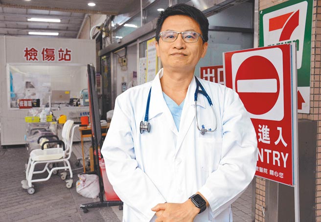 屏東基督教醫院急診室主任陳志文。（林和生攝）