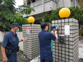 防疫工作不鬆懈 新營警分局增15處移工宿舍電子巡邏箱