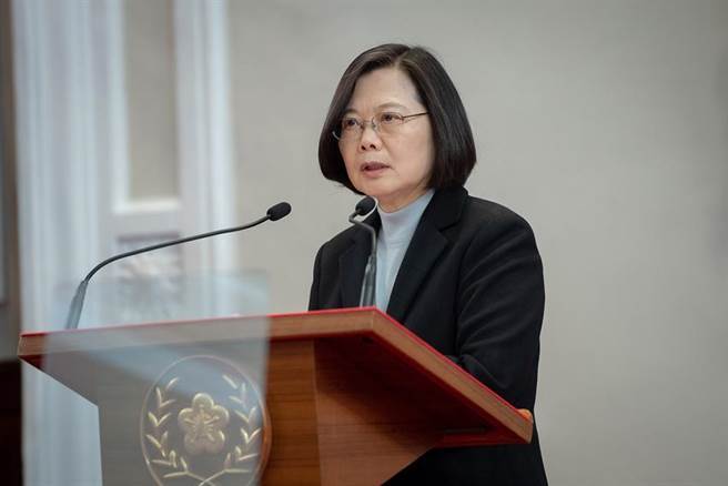 總統蔡英文的民調創23個月以來新低。(本報資料照)