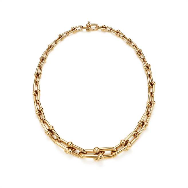 Tiffany HardWear金炼项炼，45万2000元。（Tiffany &amp; Co.提供）