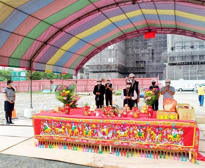 台中育賢三期好宅開工，台中好宅達標5108戶。（台中市政府提供）