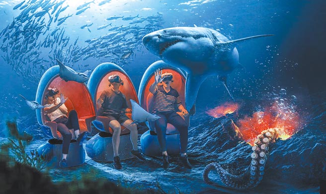 国立海洋科技博物馆于基隆市中正区潮境公园打造智能海洋馆。（国立海洋科技博物馆提供／陈彩玲基隆传真）