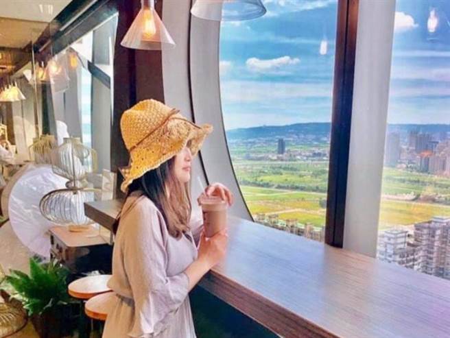 台中市区秘境报你知！隐身商业办公大楼里的夕阳美景不限时咖啡厅（图／ReadyGo提供）